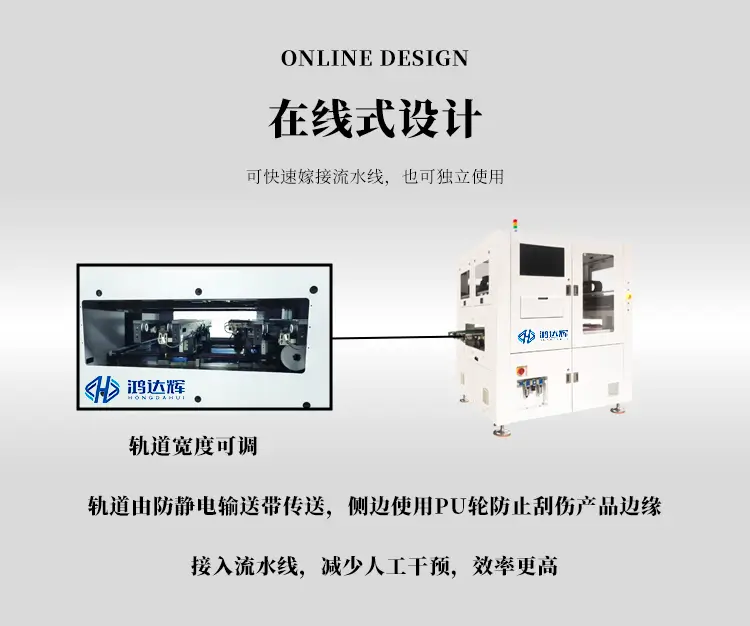 在线式点胶机HDH-1159M在线式功能展示图